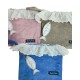 ASSORTITO 6 PEZZI POCHETTE COTONE SPUGNA SANGALLO GITIESSE