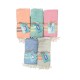 TELO MARE PAREO 90X170CM JACQUARD DOUBLE FACE FRANGE NEMO LINEA ORO