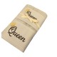 SET SPUGNA RICAMATO ASCIUGAMANO + OSPITE QUEEN PEZZOLI