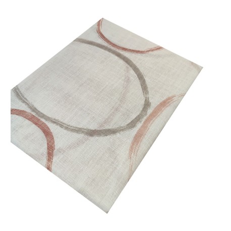 COPPIA TENDINE STAMPATE MIA CERCHI M12203 DOLCE CASA