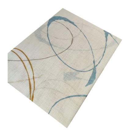 COPPIA TENDINE STAMPATE MIA CERCHI M102 DOLCE CASA