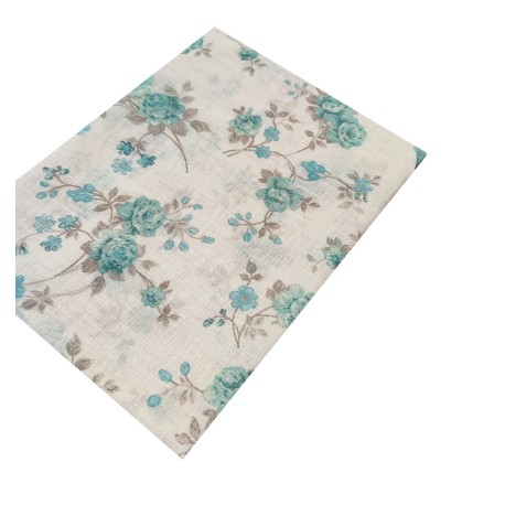 COPPIA TENDINE STAMPATE MIA ROSELLINE M090 DOLCE CASA