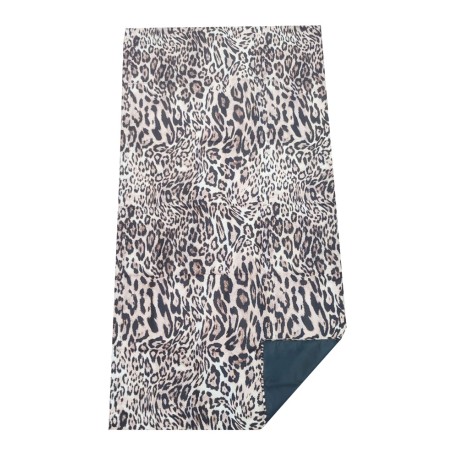 TELO MARE MICROFIBRA 90X170CM DIGITALE WAIKIKI LEOPARDATO GITIESSE
