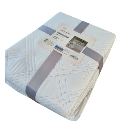 TRAPUNTINO MATRIMONIALE TERMOSALDATO MICROFIBRA EFFETTO SETA BIRMINGHAM LOVELY HOME
