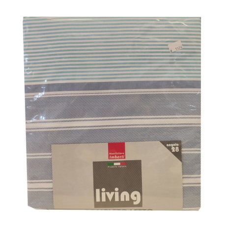 COMPLETO LENZUOLA MATRIMONIALE COTONE BAIA LIVING IMBERTI