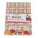 SET CUCINA COTONE DISEGNO ZUCCHE PEZZOLI