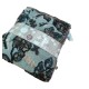 PLAID LANA COTTA 150X170CM FIORI FOGLIE PERLATEX