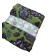 PLAID LANA COTTA 150X170CM FIORI FOGLIE PERLATEX