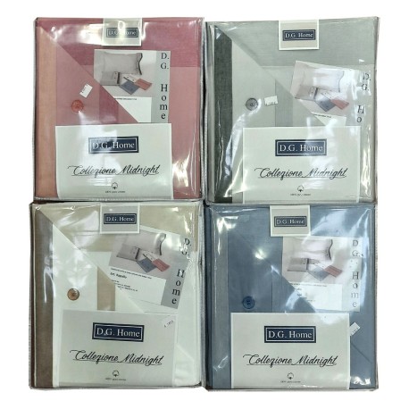 COMPLETO LENZUOLA COTONE MATRIMONIALE RAPALLO D.G. HOME