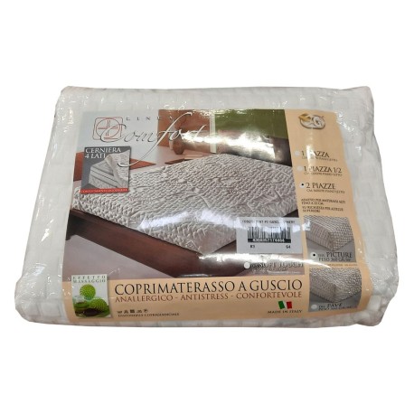 COPRIMATERASSO SANITARIO A GUSCIO CONFORT EG