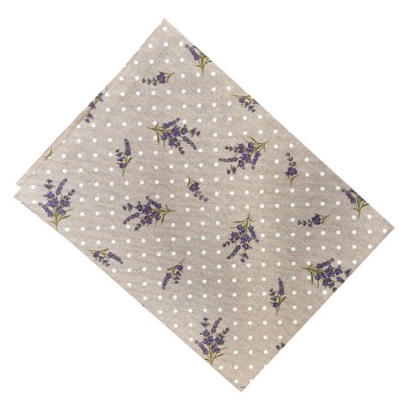 TOVAGLIA LAVANDA POIS MIROS PEZZOLI
