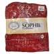 ACCAPPATOIO CON CAPPUCCIO TINTA UNITA SOPHIE BORDEAUX