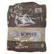 ACCAPPATOIO CON CAPPUCCIO TINTA UNITA SOPHIE SMOKE