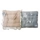 SET ARREDO COTONE CUSCINI TOVAGLIE CANNES SOPHIE CUSCINO LACCI