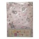 COMPLETO LENZUOLA COTONE LETTINO GATTINI PEZZOLI ROSA