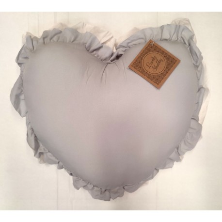 CUSCINO ARREDO IMBOTTITO 37X30CM MICROFIBRA VOLANT ROCHELLE GITIESSE GRIGIO