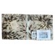 TAPPETO DA CUCINA VELOUR FLOWER EG MARRONE