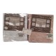 SET CUCINA ARREDO FILET PIAZZATO REGINA PREZIOSA TOVAGLIE BIANCO CIPRIAANELLE