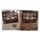 SET CUCINA ARREDO FILET PIAZZATO REGINA PREZIOSA TOVAGLIE PANNA NATURALE