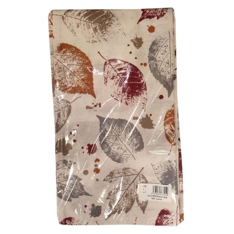 STROFINACCI COTONE CONF. 6 PEZZI FOGLIE AUTUNNO PEZZOLI