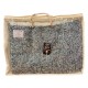 COPERTA MISTO LANA MELANGE SIDNEY ARTIGIANALE ITALIA CONFEZIONE