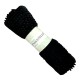 TAPPETO BAGNO PASSATELLO SOPHIE NERO