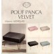 POUF PANCA 60X40X40CM VELVET SOPHIE