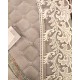 TRAPUNTINO MATRIMONIALE TULLE MACRAME&#039; FEDERICA NAZARENO GABRIELLI GRIGIO PARTICOLARE