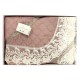 TRAPUNTINO MATRIMONIALE TULLE MACRAME&#039; FEDERICA NAZARENO GABRIELLI ROSA