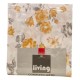COMPLETO LENZUOLA MATRIMONIALE COTONE VICTORIA LIVING IMBERTI GIALLO
