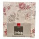 COMPLETO LENZUOLA MATRIMONIALE COTONE VICTORIA LIVING IMBERTI ROSA