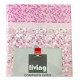 COMPLETO LENZUOLA COTONE FLORIDA LIVING IMBERTI ROSA