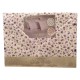 COMPLETO LENZUOLA MATRIMONIALE COTONE ROSELLINE EMY DOLCE NOTTE PEZZOLI LILLA