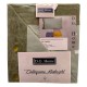 COMPLETO LENZUOLA MATRIMONIALE COTONE DELAVE&#039; CAPALBIO D.G.HOME VERDE