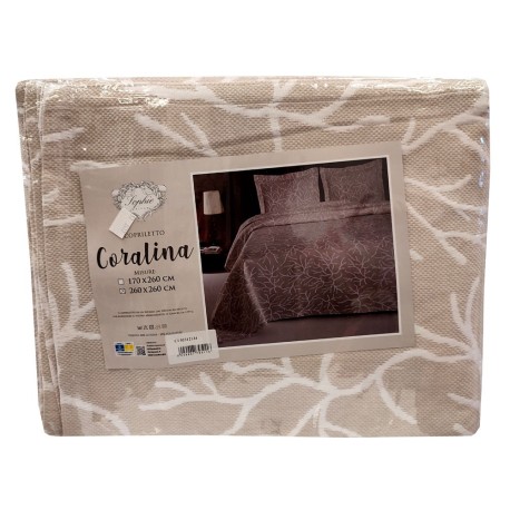 COPRILETTO COTONE JACQUARD CAROLINA SOPHIE