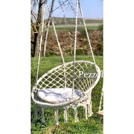 POLTRONA PENSILE AMACA CESTO 86X61X128CM SOPHIE
