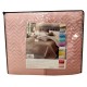 TRAPUNTINO MATRIMONIALE MICROFIBRA DOUBLE FACE CLIO GF FERRARI ROSA