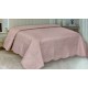 TRAPUNTINO MATRIMONIALE TERMOSALDATO MICROFIBRA DECOR PEZZOLI ROSA CARTELLINO