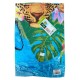 TELO MARE SPUGNA 80X160CM TROPICAL HAWAAI LOVELY HOME CARTELLINO