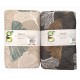 COPRILETTO COTONE PIQUET GINKO QUADRIFOGLIO