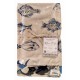TELO MARE FOUTA CON TASSEL 90X190CM BLUE FISH SOPHIE