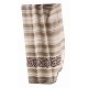TELO MARE FOUTA CON PON PON 90X190CM SAFARI SOPHIE APERTO