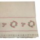 SET SPUGNA ASCIUGAMANO + OSPITE UNCINETTO PEONY GITIESSE BIANCO PARTICOLARE