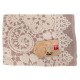 SET SPUGNA ASCIUGAMANO + OSPITE JACQUARD NATURALI ACQUA GITIESSE ROSA