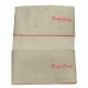 COMPLETO LENZUOLA MATRIMONIALE RASO COTONE RICAMATO ENRICO COVERI SALVIA