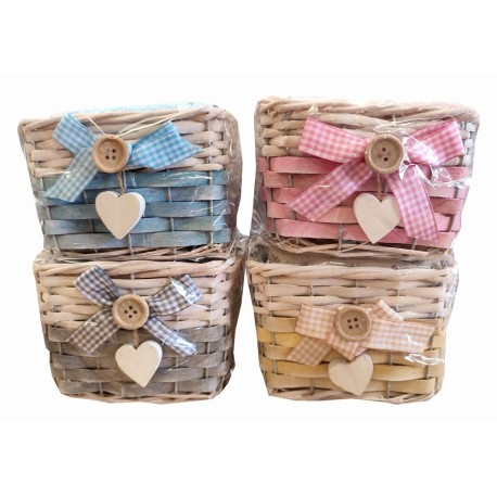 SET 4 PEZZI LAVETTE SPUGNA 30 X 30 CM FEBE DIADEMA FRONTE