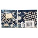 TAPPETO DA CUCINA VELOUR FUNNY EG BLU