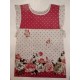 SET CUCINA ARREDO COTONE STAMPATO FLORA PREZIOSA COPRIABITO CARTELLINO