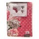 SET CUCINA ARREDO COTONE STAMPATO FLORA PREZIOSA TOVAGLIA