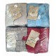 SET 8 CONFEZIONI DA 6 PEZZI LAVETTE SPUGNA 30 X 30 CM LOVELY COLORATE LOVELY HOME